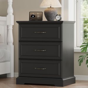 Farmhouse 3 Drawers Dresser for Bed...
