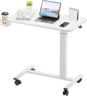 GTPLAYER Small Standing Desk with W...