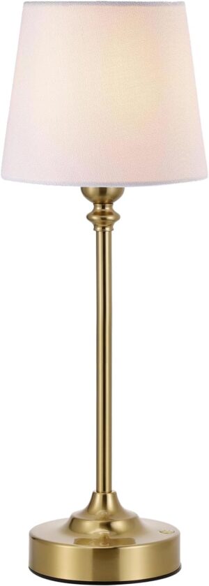 Kakanuo Gold Cordless Table Lamp wi...