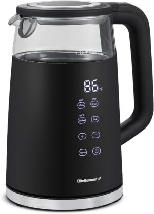 Elite Gourmet 1.7L Dual-Wall Cool-T...
