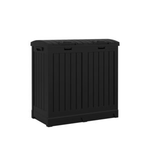 Suncast Dual 33 Gal Trash Hideaway ...