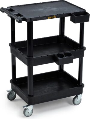 ELAFROS 3-Tier Flat Top & Deep...