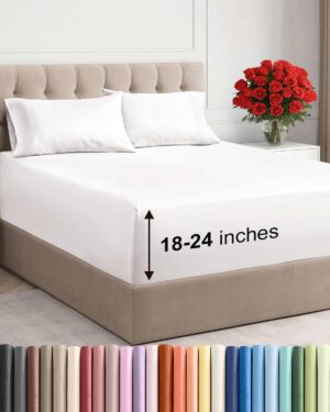Extra Deep King Sheet Set – 4...