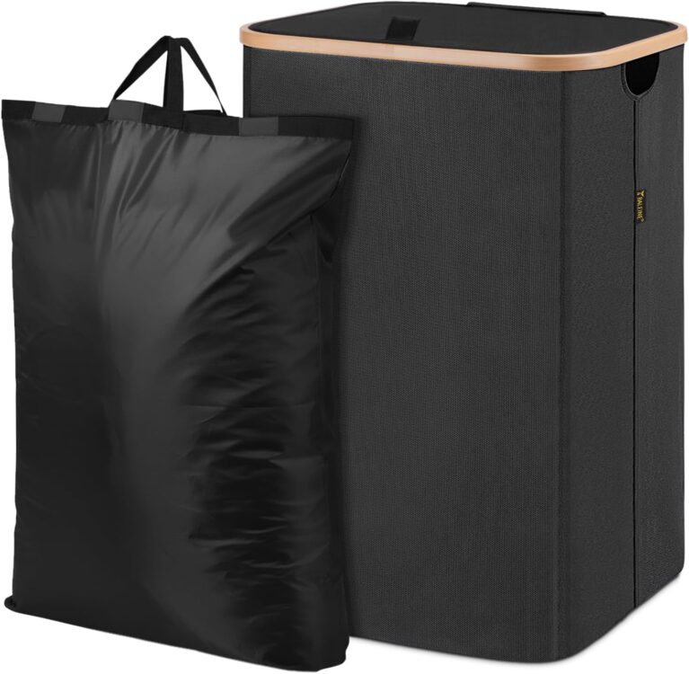 BALEINE 70L Laundry Hamper with Lid, Large Laundry Basket Bin