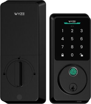 Wyze Auto-Lock Bolt v2, Fingerprint...