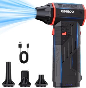 GOOLOO F5S Compressed Air Duster, 1...