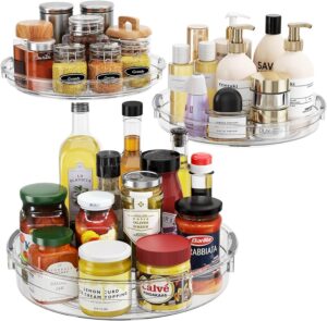 LAMU 3 Pack Lazy Susan Organizer Tu...
