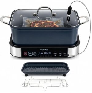 COSTWAY 6-in-1 Programmable Slow Co...
