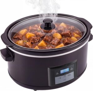 8.5 Qt Large Slow Cooker with Timer...