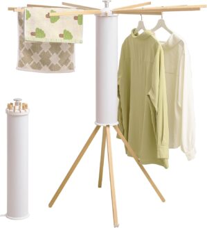 RFOUO Foldable Clothes Drying Rack ...