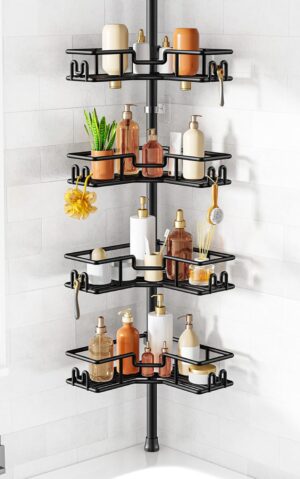 HAMITOR Shower Caddy Tension Pole: ...