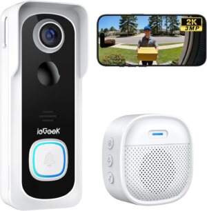 ieGeek Doorbell Camera Wireless No ...