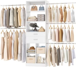 Besiost Closet System, 4-8 FT Close...