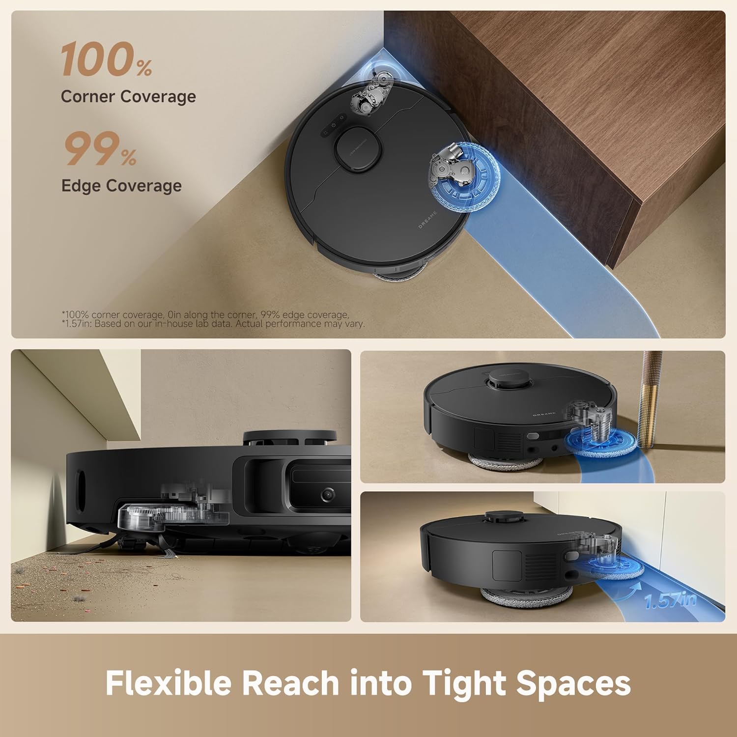 dreame L40 Ultra Gen 2 Robot Vacuum and Mop with 25,000Pa Suction - Image 3
