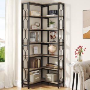Tribesigns Corner Shelf, 7-Tier Ind...