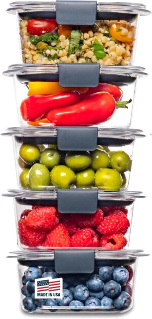 Rubbermaid Brilliance BPA-Free Food...