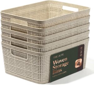 BINO | Woven Plastic Basket | Small...
