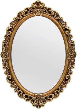 OIGUMR Oval Smallest Wall Mirror Re...