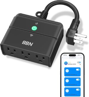 HBN Outdoor Smart Plug, WiFi Smart ...