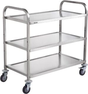 VEVOR Extra Large Utility Cart, 3 T...