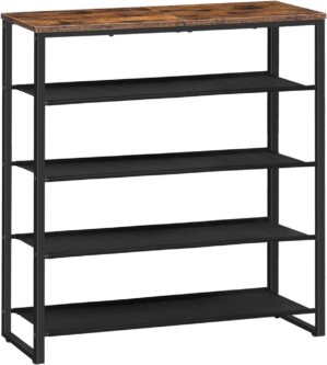 HOOBRO Shoe Rack, 5 Tier Shoe Stora...
