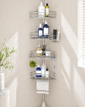 SEIRIONE Rustproof Corner Shower Ca...