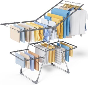 Sakugi Clothes Drying Rack, Foldabl...