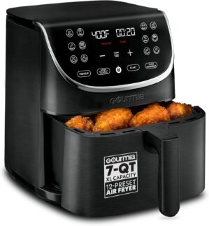 Gourmia Air Fryer – 7 Qt Bask...