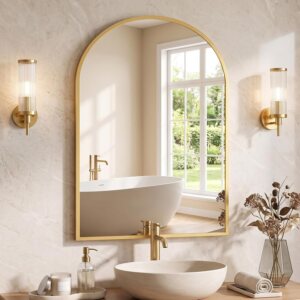 NEWBULIG 20X30 Inch Arched Bathroom...