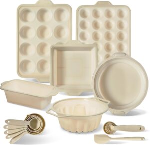 COOK WITH COLOR 17 Pc. Silicone Bak...