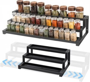 3-Tier Spice Rack Organizer for Kit...