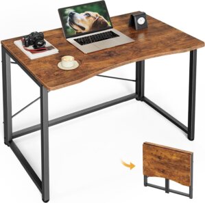Huuger Folding Desk for Small Space...