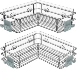 Nieifi Corner Shower Shelves, Adhes...