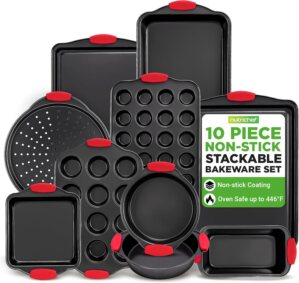 NutriChef 10-Piece Nonstick Kitchen...