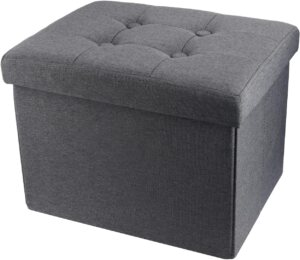 ALASDO Storage Ottoman Footrest Sto...