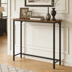 Narrow Entryway Console Table &...