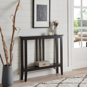 Kings Brand Narrow Console Table wi...
