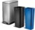 Home Zone Living 13 Gallon Kitchen Trash Can with Dual Compartments