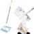 Snap Grip Mini Mop – No Wash Lazy Sweeper Mops, Zero Touch Disposable Dust Mop (Mini Mop)