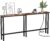 Keelian 70″ Narrow Console Sofa Table with Power Outlets & 2 USB Ports