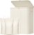 Lifewit 185L 3 Section Laundry Hamper with Lid, Laundry Basket, White