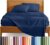 Bare Home Queen Sheet Set – 1800 Ultra-Soft (Queen, Dark Blue)