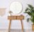 Console Table, Small Console Tables for Entryway，31″ Vanity Desk Fluted Dresser Side Table, Brown Entry Table Narrow Console Table Modern Hallway Table Modern Sofa Table for Living Room
