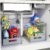 REALINN Under Sink Organizer, L-Shaped 2 Tier Pull Out Cabinet Organizer