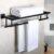 Alise Double Towel Rack for Bathroom Wall Mounted 24 Inch,Matte Black