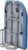 Metal Foldable Iron Board with Iron Holder, RAINHOL Blue 31×12