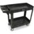 Simpli-Magic Rolling Utility Cart on Wheels, Heavy Duty with Ergonomic Handle, Deep Shelves for Garage, Warehouse, Workshop, 600-Pound Capacity, 40x33x17-Inch, Steel, Black