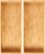 Fabsome Kitchen Utensil Drawer Organizer, Bamboo Silverware Cutlery Flatware Organizer Bins, Wooden Container Storage Trays for Bathroom Vanity Junk Drawer, 15″ x 6″ Set of 2
