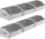 Homsorout Closet Organizers Bins 6 Packs – Large Closet Shelf Organizer with Handles, Fabric Trapezoid Storage Bins, Collapsible Storage Cubes for Clothes, Towels, Light Gray