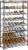Nunsino Shoe Rack for Closet, Metal Shoe Organizer, 8 Tier Garage Shoe Rack Max Holds 40 Pairs,Shoe Storage shelf,Entryway, Black